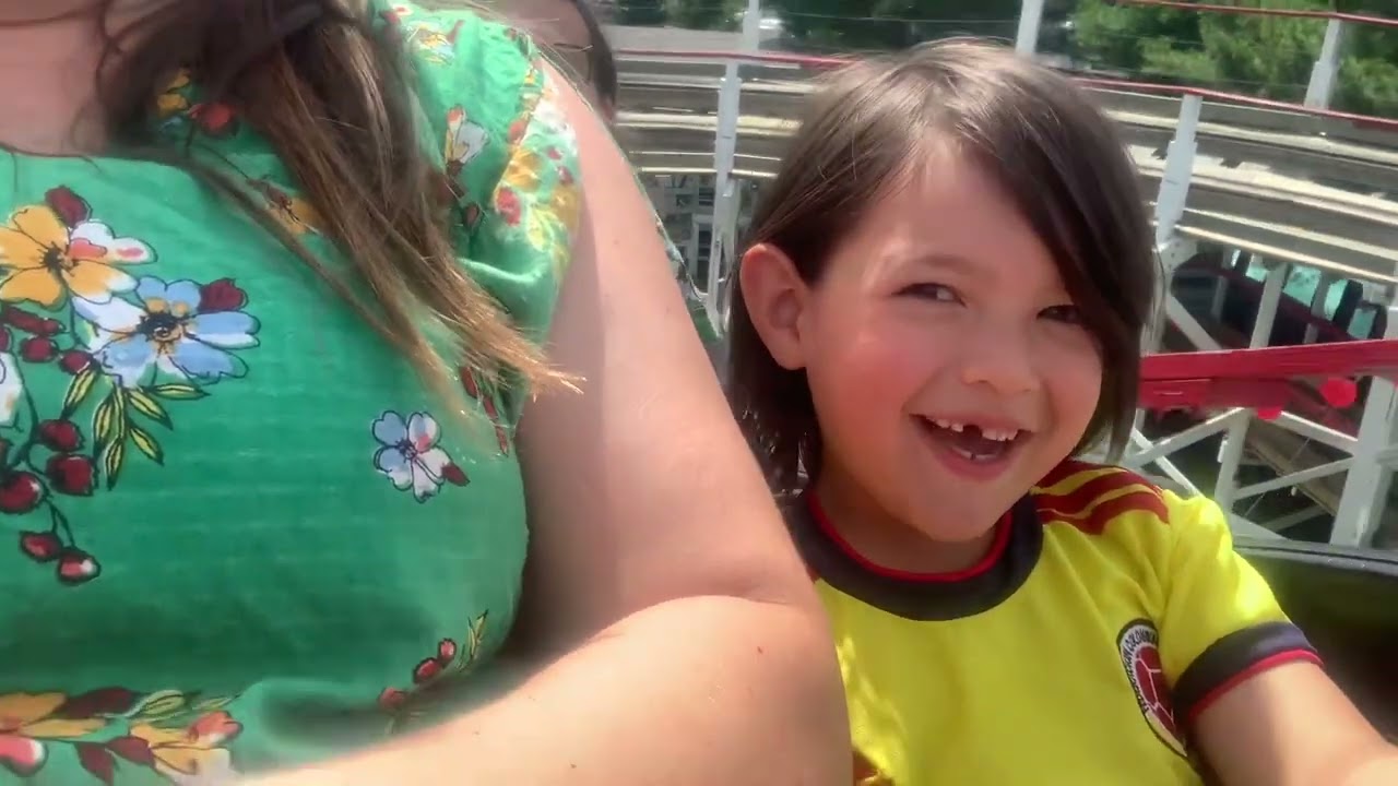 Elias’s first rollercoaster- The Sea Dragon at the Columbus Zoo!