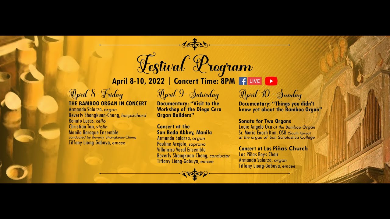 47th International Bamboo Organ Festival Day 1