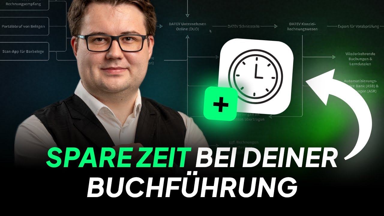 So sparst Du erheblich Zeit bei der Buchhaltung - Tools & Prozesse für Selbstständige erklärt