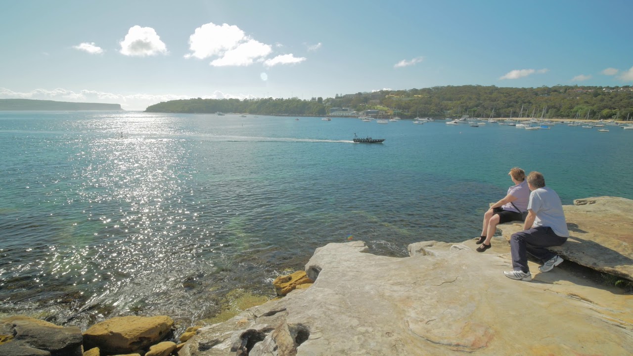 Sydney Video Walk 4K - Balmoral Beach to Chowder Bay Spring 2017
