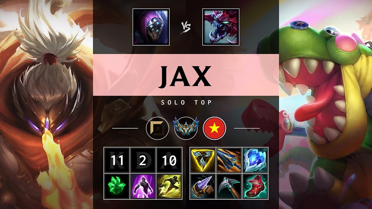 Jax Top vs Cho'Gath - VN Challenger Patch 25.06
