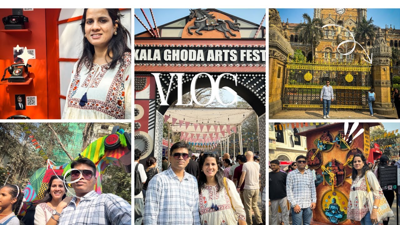 पहिल्यादा काळा घोडा 🎠महोत्सव 2026 चा आनंद लुटला | Kala ghoda festival 1st ever experience 