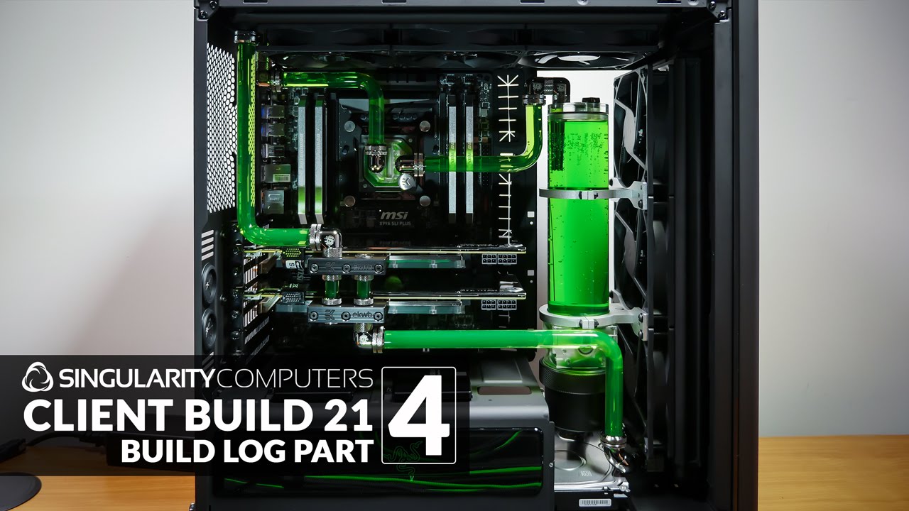 SC Build #21: H440 Liquid Cooling: Part 4