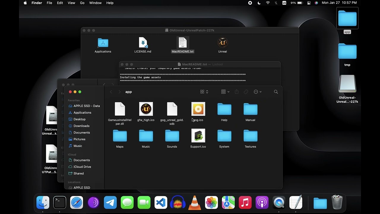 Unreal Gold (OldUnreal edition) - Mac installation