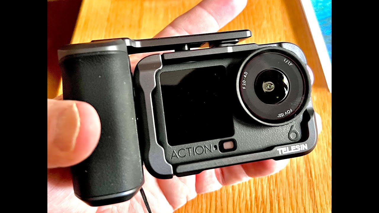 Is the Telesin Grip the PERFECT Partner for the DJI Osmo 6? Full Review