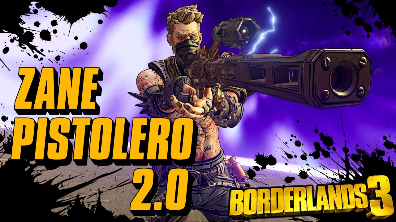 Zane pistolero 2.0 (Con DLC) (Nivel 72 + Save)【Borderlands 3】