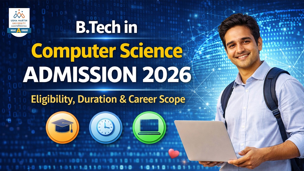 B.Tech in Computer Science Admission 2026 Eligibility, Duration & Career Scope #engineeringcollege