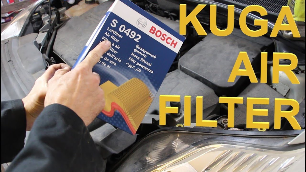 Инструкция: Воздушный фильтр FORD KUGA — TDCi