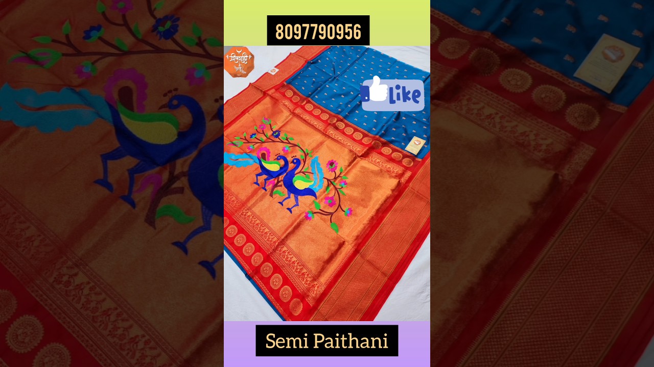 Trending Paithani Saree for Photoshoot