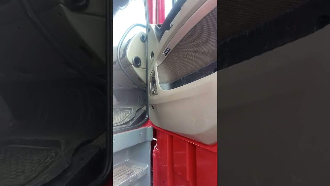 Даф 105 снятие дверной карты