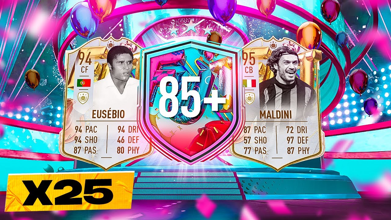 FIFA 23 25 x 85+ x 5 FUT Birthday Upgrade Packs!