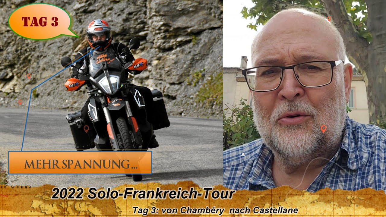 Savoyen - Vercors/Combe Laval - Provence,  KTM 790 Adv R, Motorradtour 2022 nach Frankreich, Teil 3