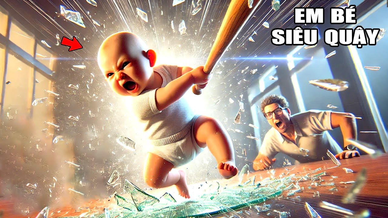 THỬ THÁCH LÀM EM BÉ SIÊU PHÁ HOẠI KHIẾN GIA ĐÌNH KHÓC THÉT | Who's Your Daddy