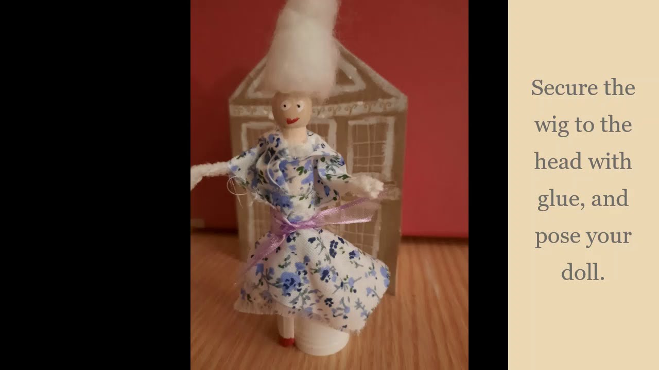 Art Club - Georgian Peg Doll