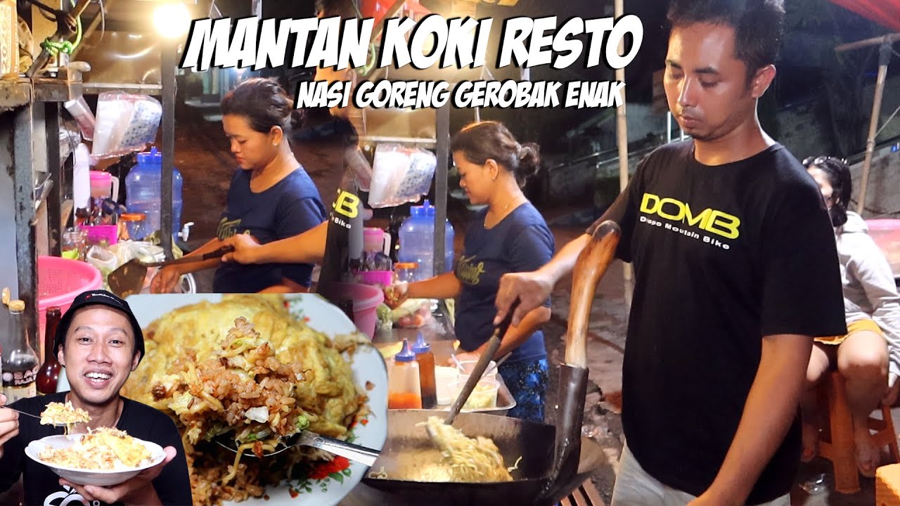 Makan Sahur Nasi Goreng Enak pinggir jalan! Suami Istri Mantan koki resto