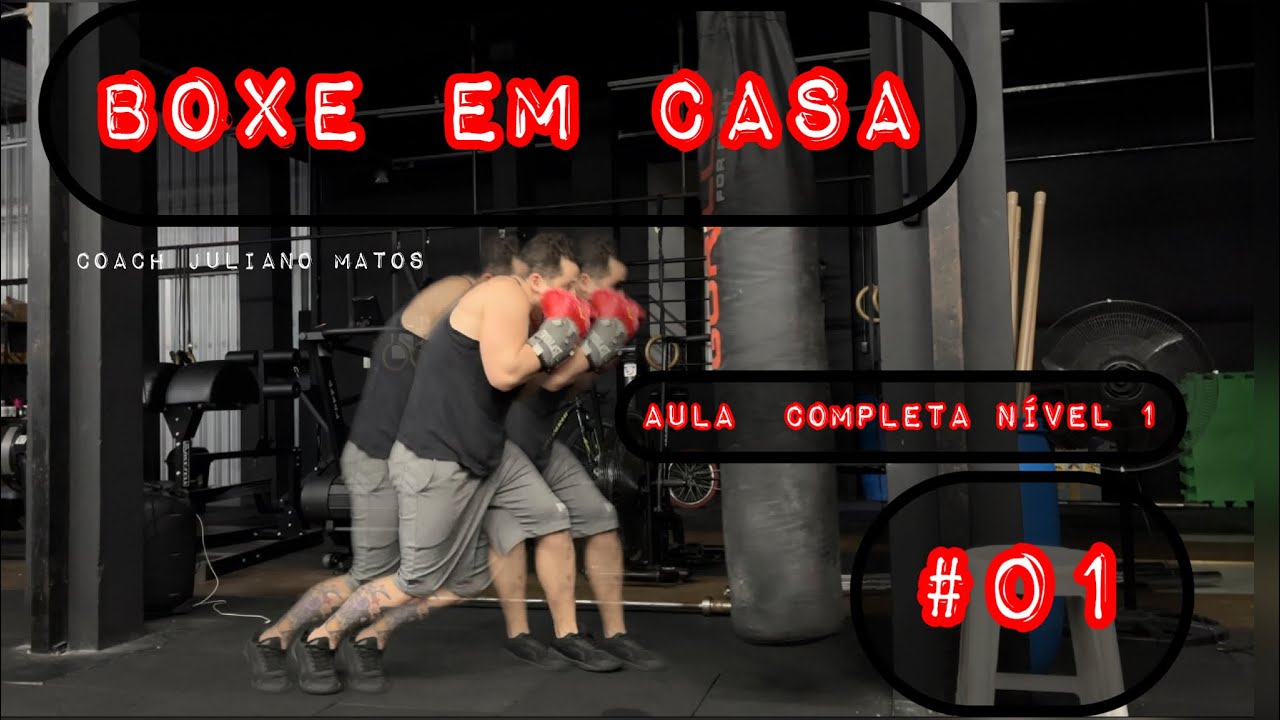 Aula de boxe completa - Treino de boxe em casa: Aula de Boxe pra Iniciantes n&iacute;vel 1 #01 #boxe #boxeo