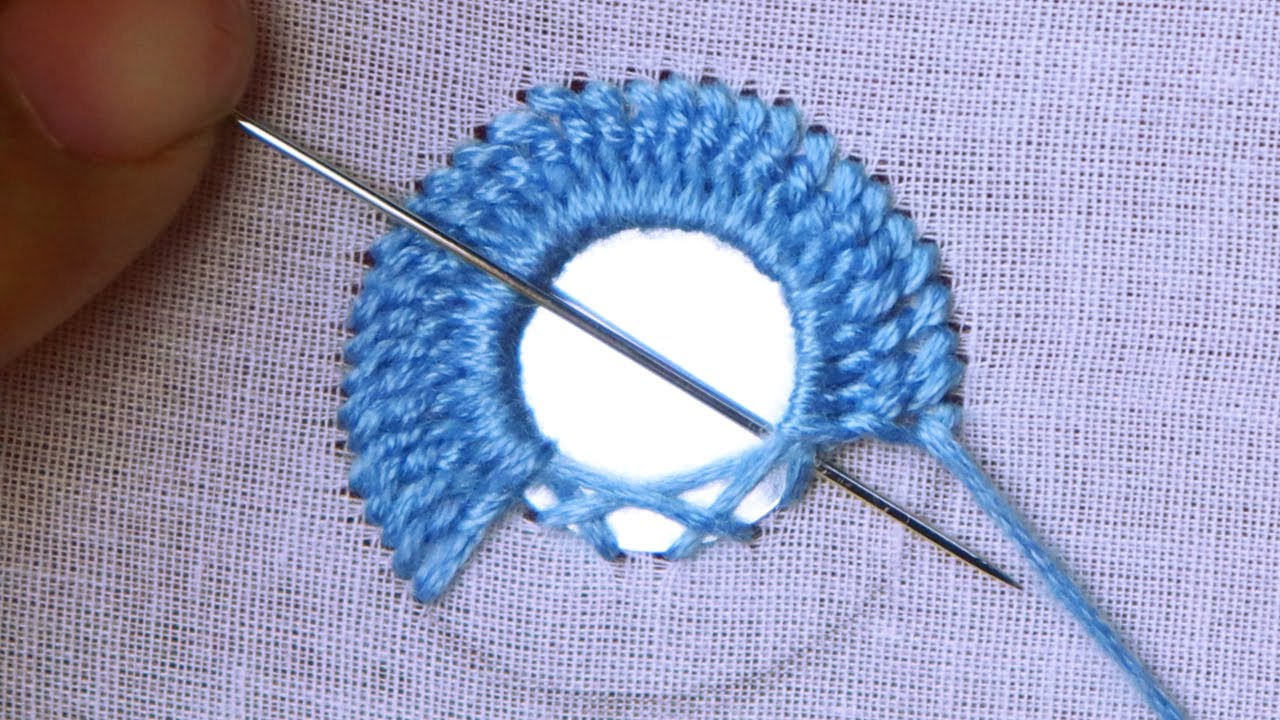 Hand Embroidery Mirror Work | ডলার বসানোর নিয়ম