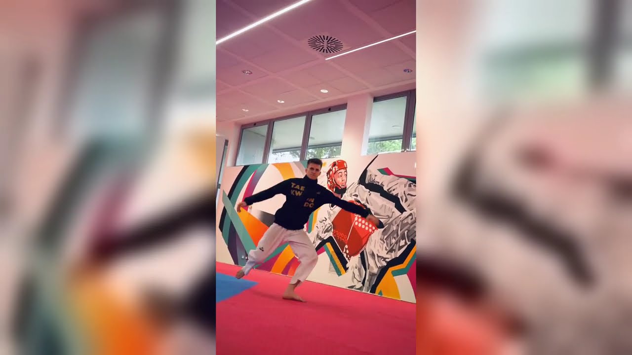 Calm before 540 🌪️  #Taekwondo #martialarts #SportsTikTok #itatkd  16x9