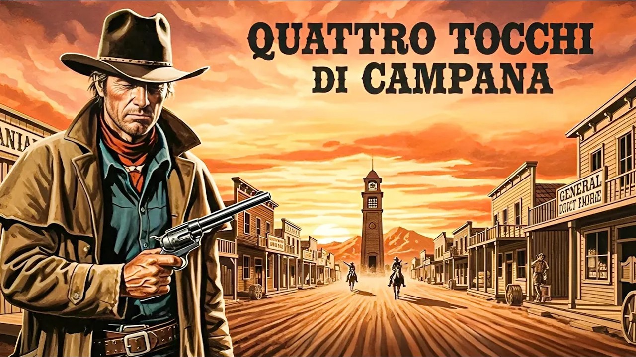 Quattro Tocchi Di Campana | Il Film Spaghetti Western Doppiato In Italiano Di Kirk Douglas