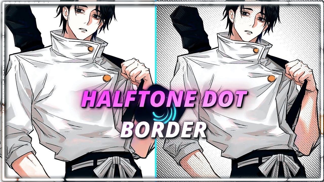 Trending Halftone dot Border |Alight Motion Tutorial |Shadowwx |