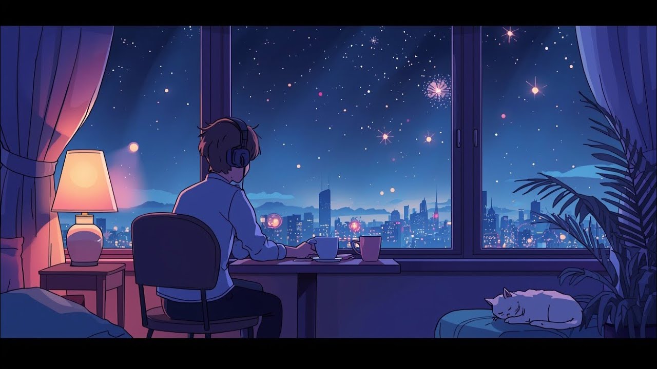 Midnight Calm 🌙 | Lofi Beats to Relax, Study & Overthink