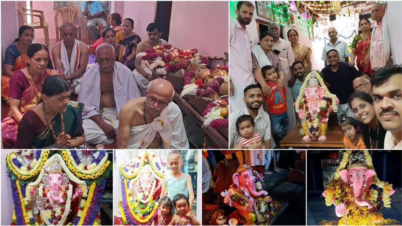 Gowri Pooja & Ganesha Chaturthi 2023 | GSB Konkani Tradition | Nayak Family Saligrama #vlog#festival