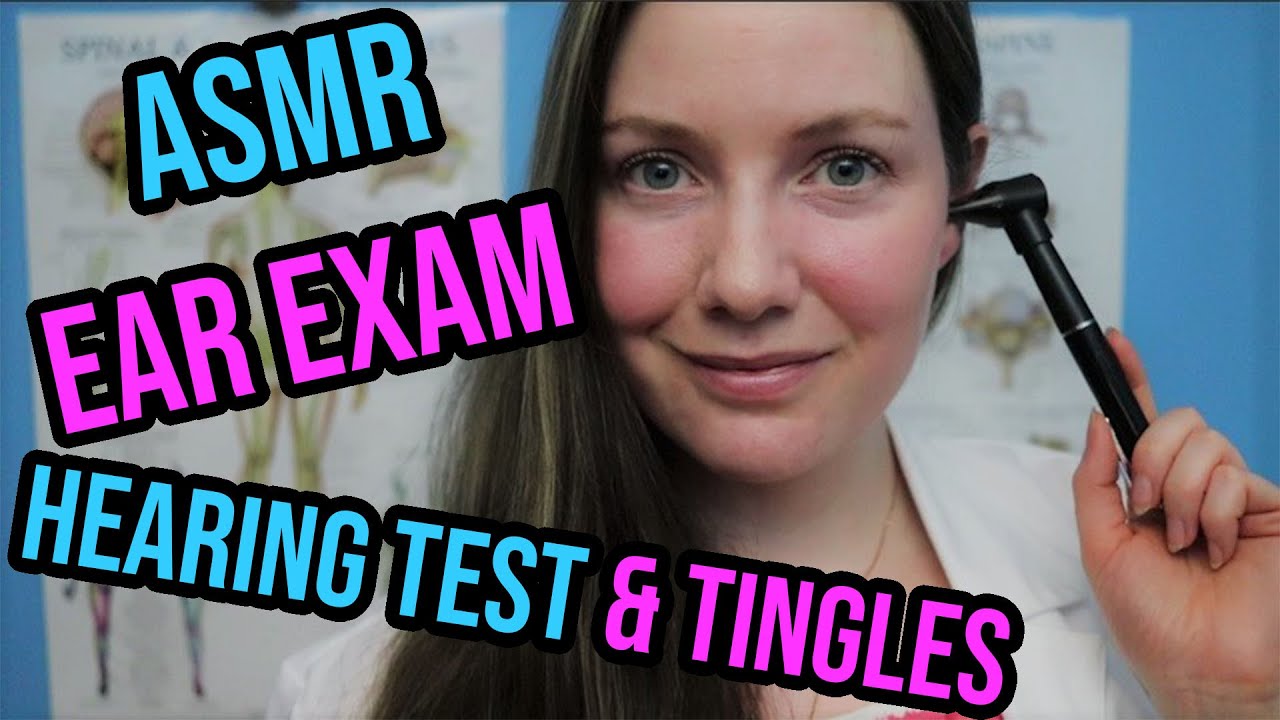 [ASMR] ✨ Relaxing EAR EXAM & Hearing Test DOCTOR Roleplay  👩‍⚕️ 👂 (Soft Spoken, Whispers)