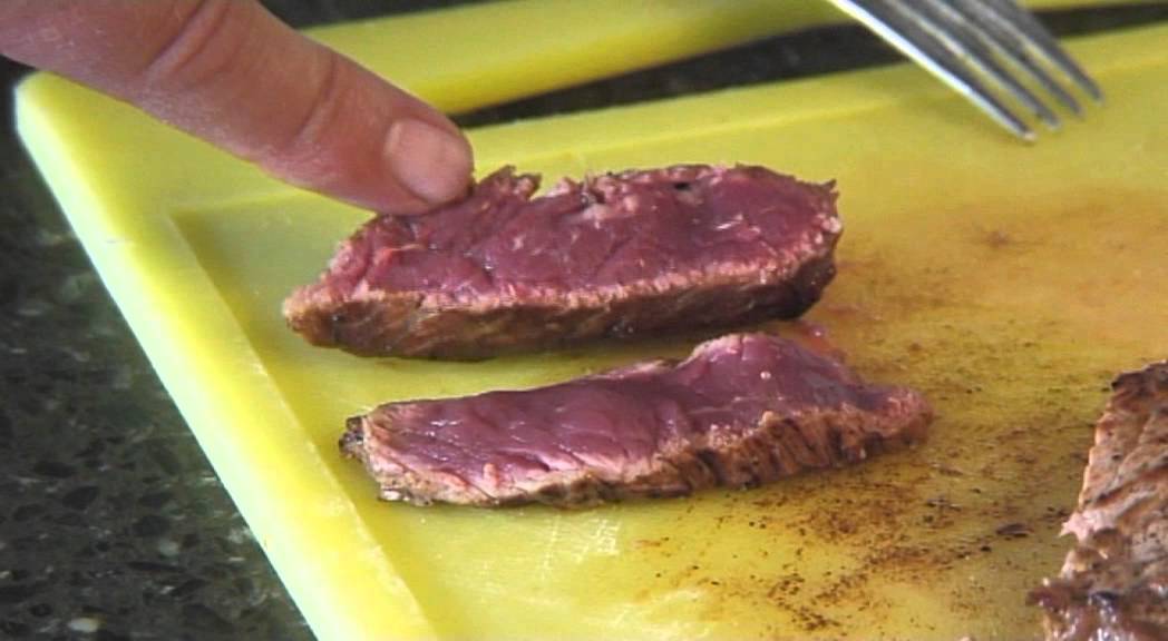 Entrecote bakken
