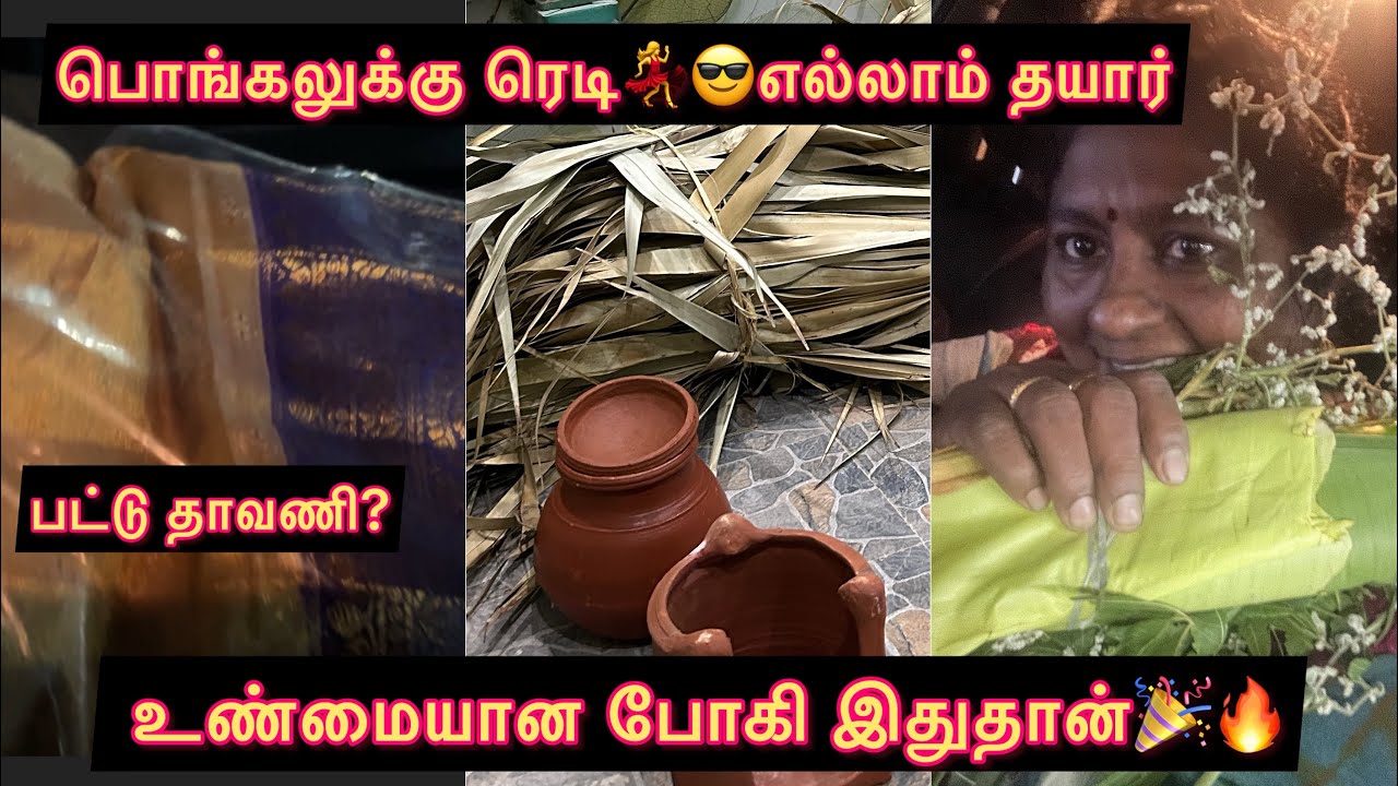 1உண்மையான போகி இதுதான்❤️பொங்க வைக்க ரெடி🎉😎Dress purchased 😍#jesurathi 