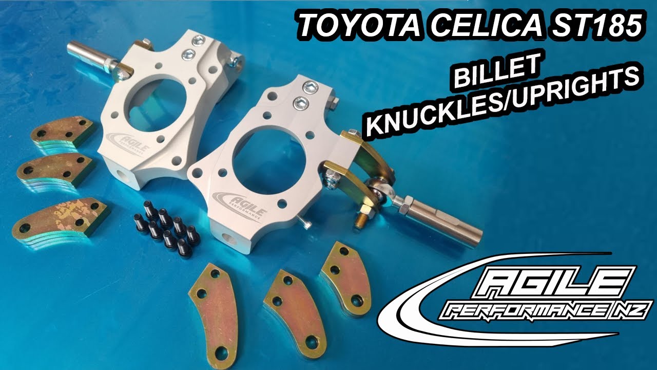 Agile Performance Celica ST185 Billet knuckle kit Overview