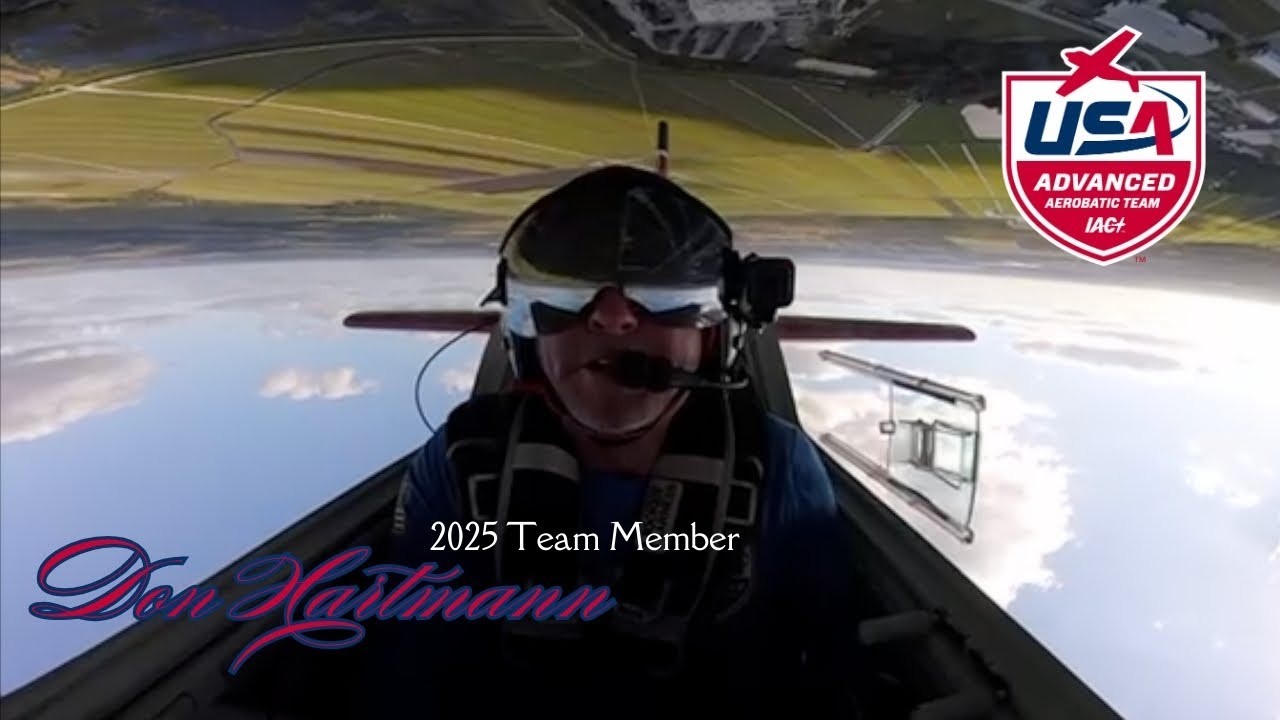 Don Hartmann / 2025 US Advanced Aerobatic Team Member