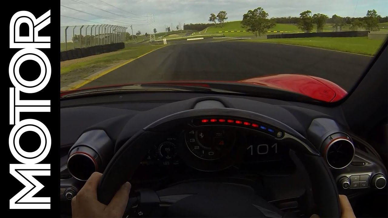 2020 Ferrari F8 Tributo POV (Racetrack hot laps) | MOTOR