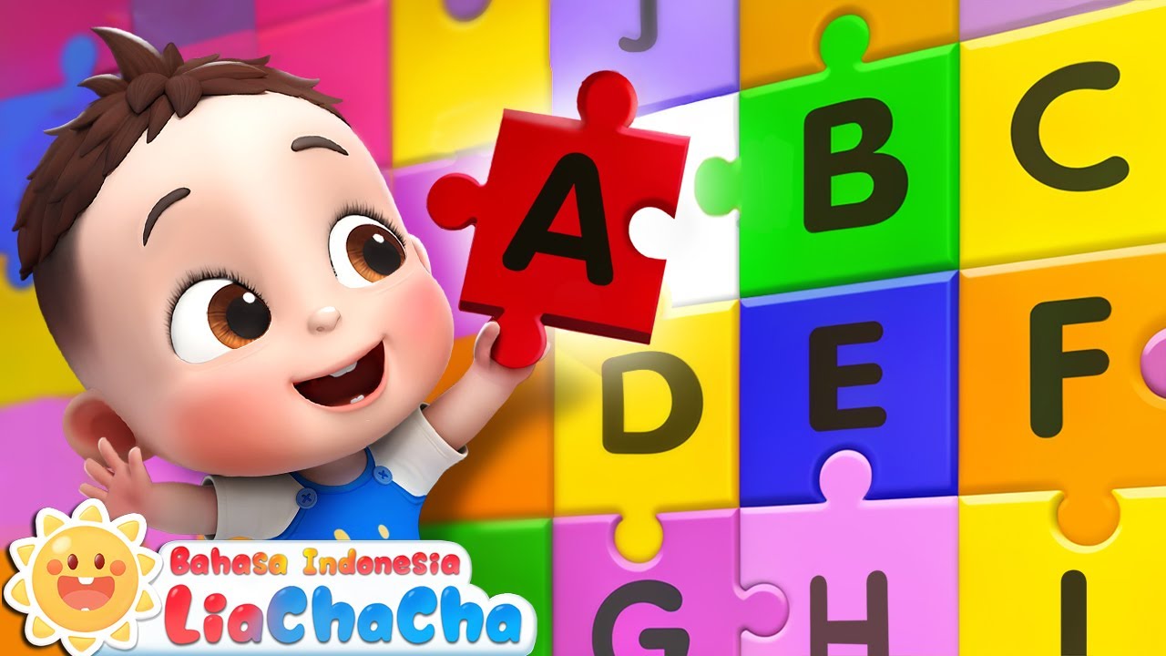 Lagu ABC | Bayi belajar huruf | Lagu Berlajar | Lagu Lucu | ABS Song | LiaChaCha Bahasa Indonesia