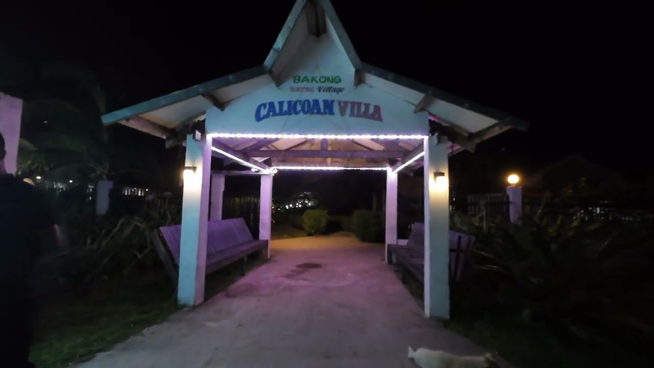Safe ba sa Calicoan Villa pag gabi?