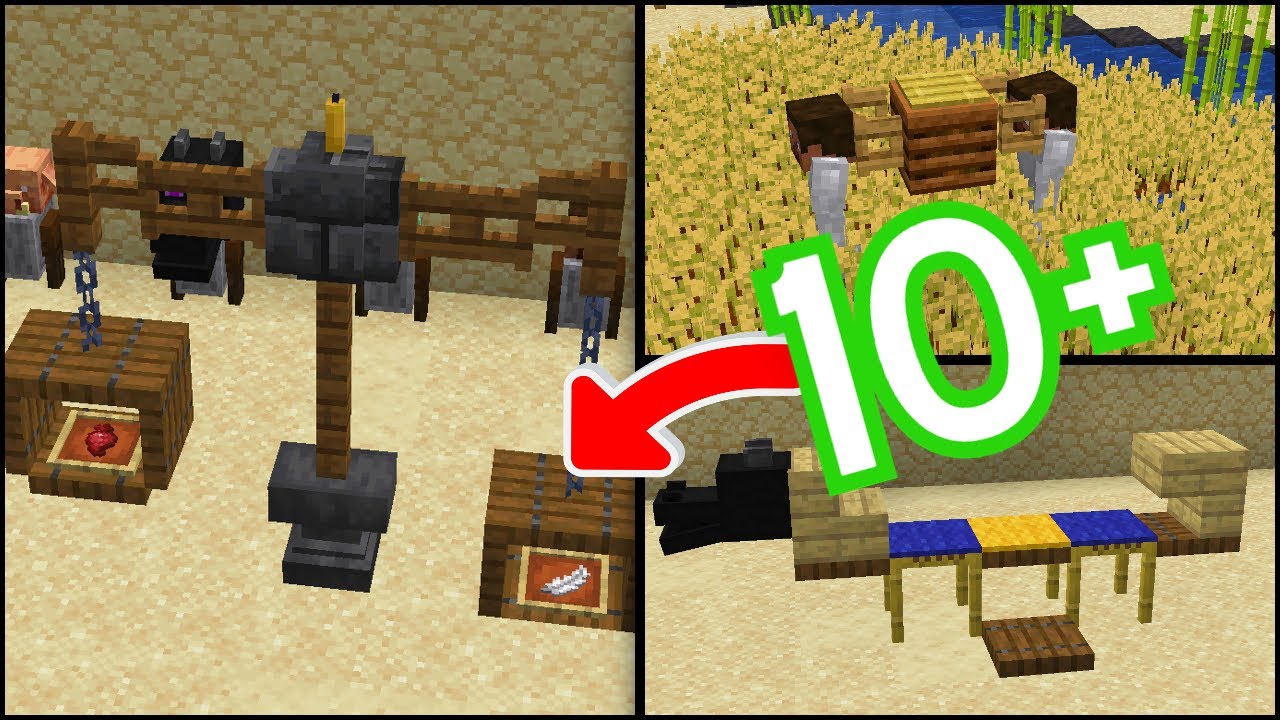 Minecraft | 10+ Ancient EGYPTIAN Build Hacks and Ideas!