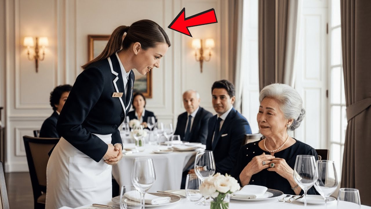 En La Cena Nadie Entendía A La Millonaria Japonesa… Hasta Que La Camarera Habló En Japonés