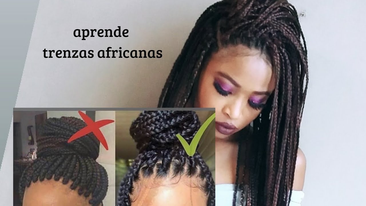 Mejor Método de hacer trenzas africanas// crochet aprende consejos y tips