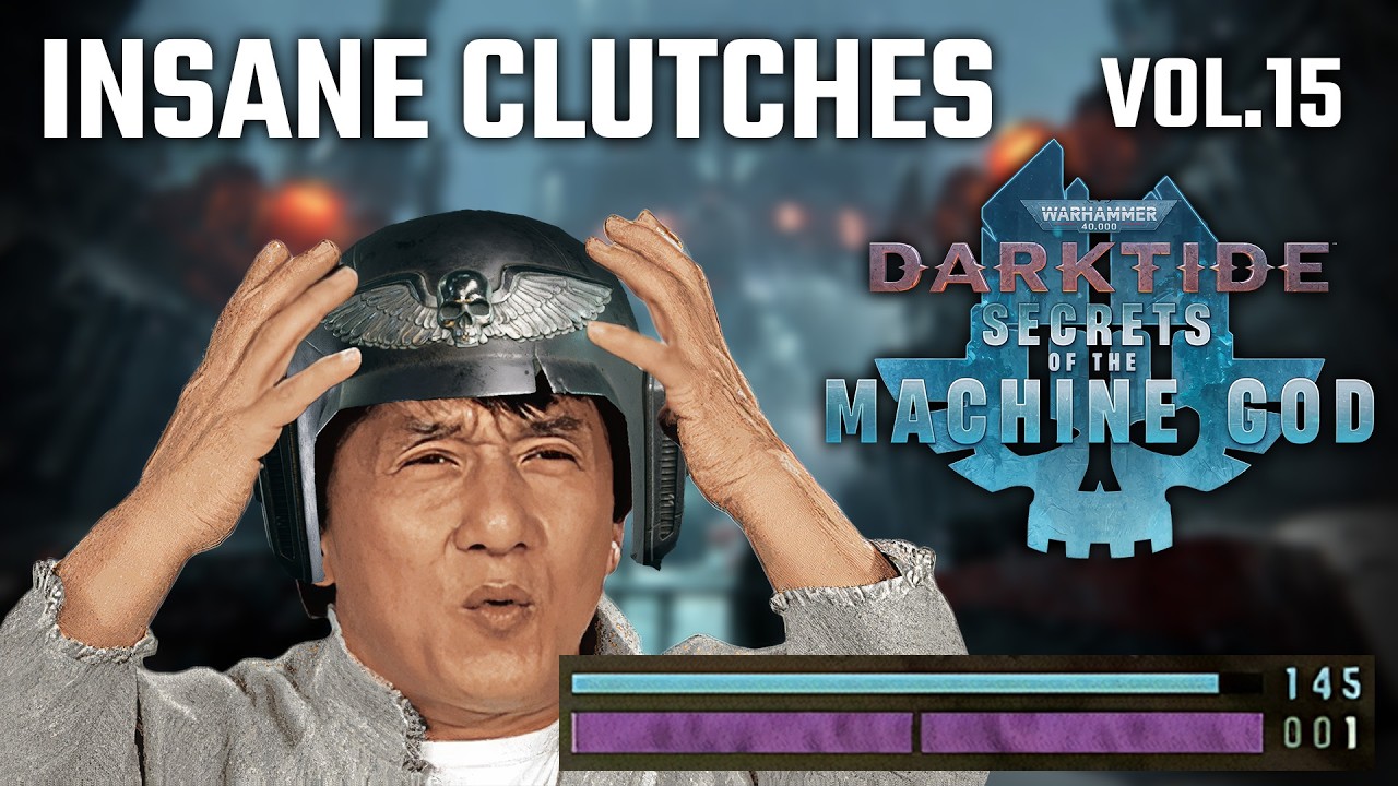 1 HP, Completely SURROUNDED, but REFUSE TO DIE | Insane Clutches Vol. 15 | Darktide