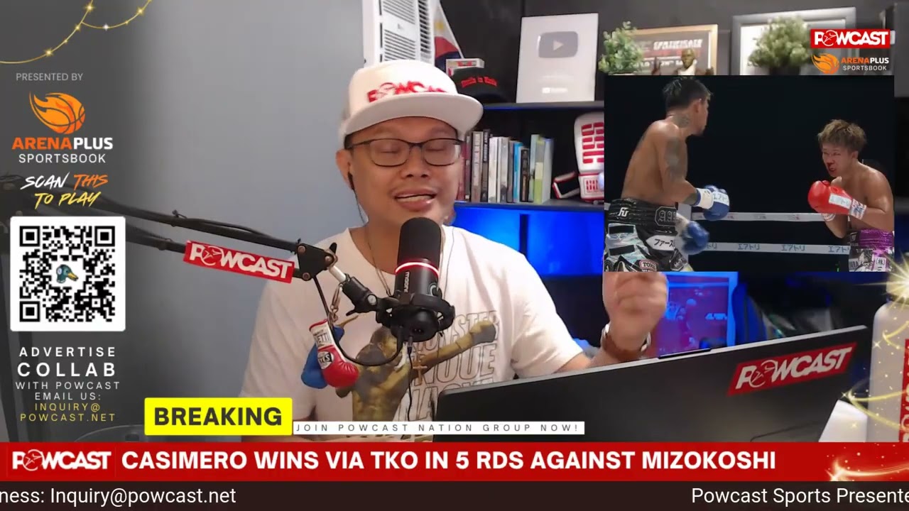 Reaksyon ni Pow! Big Congrats Casimero, Luis Nery is next!