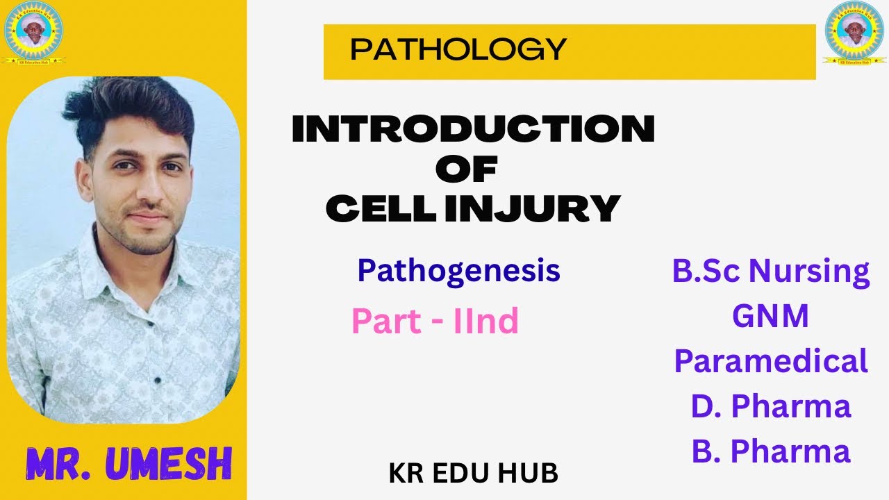 Cell Injury / Pathogenesis/ Part - IInd / Mr. Umesh @KREduHub 