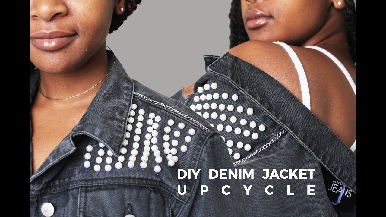 DIY Denim Jacket Upcycle &bull; 1