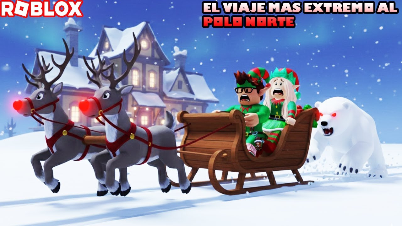 Viaje Al Polo Norte En Trineo Modo Extremo Estilo Matrix! Lograremos Llegar Con Santa?!😵😲