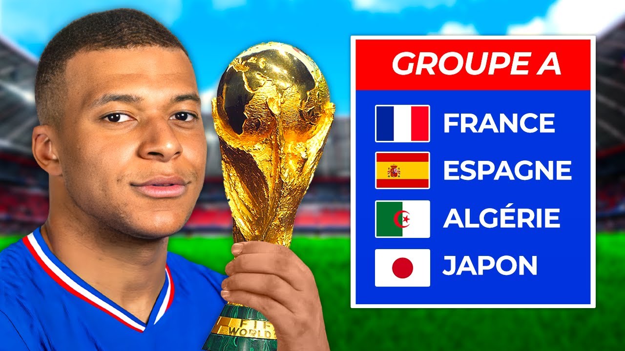 Je joue la COUPE DU MONDE 2026 sur FC 25 !