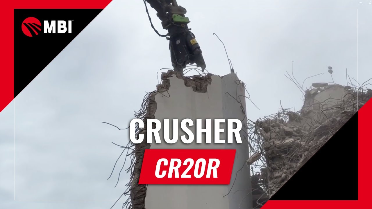 CR20R DEMOLITION CRUSHER