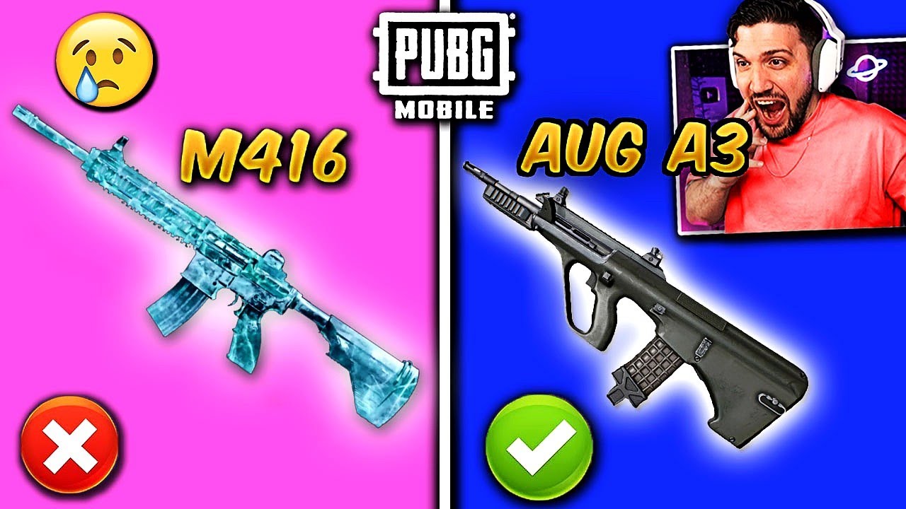 ADIOS a la M4 de PUBG MOBILE? 😥 La AUG es MEJOR por esta RAZON!