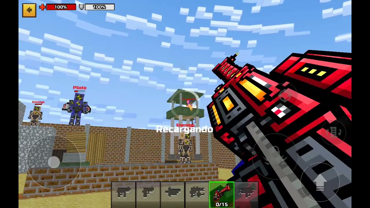 Armas de pixel gun 3d que solo cuestan 50  cupones