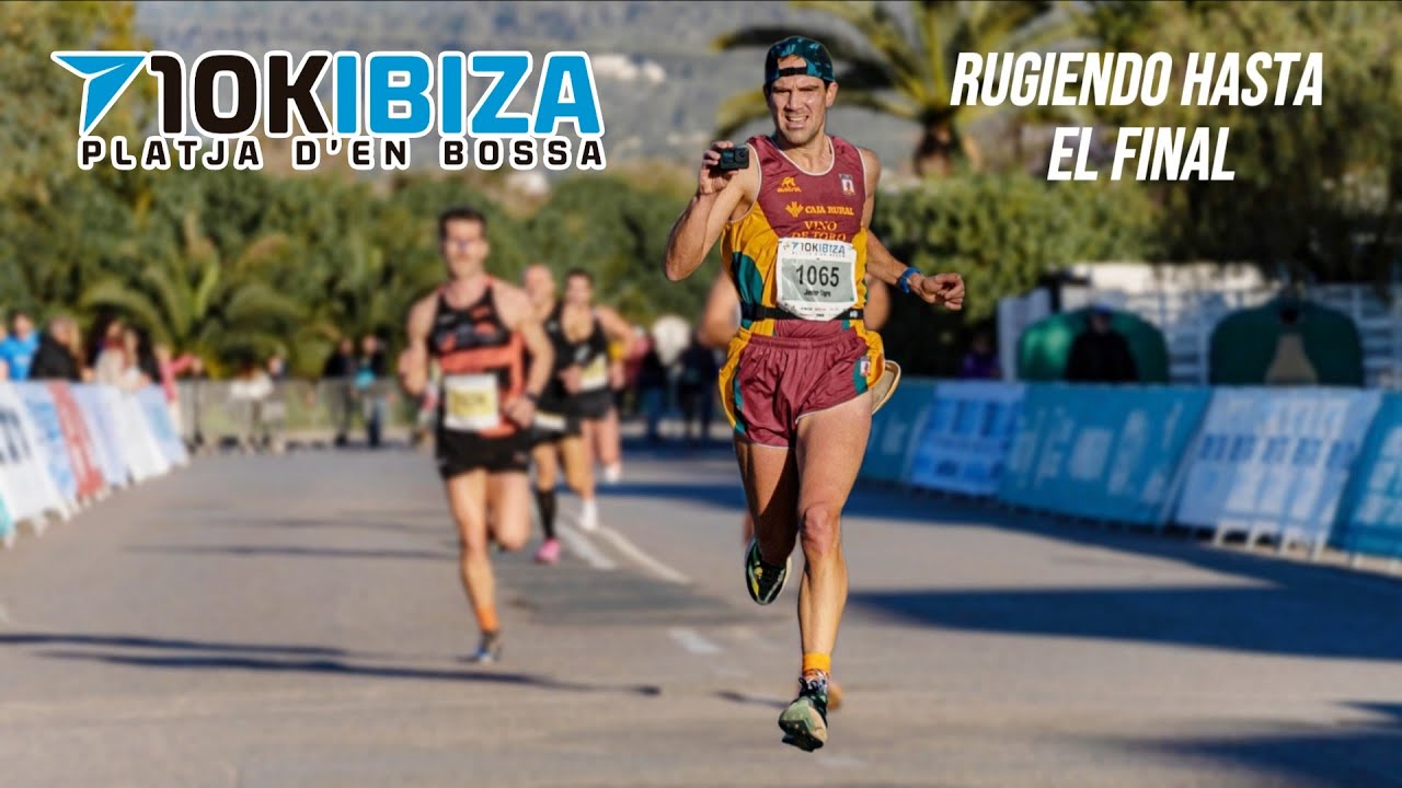CORRO EL 10K IBIZA PLATJA D'EN BOSSA 2026 | VUELVO A BAJAR DE 36' EN UN CIRCUITO RAPIDÍSIMO Y LLANO