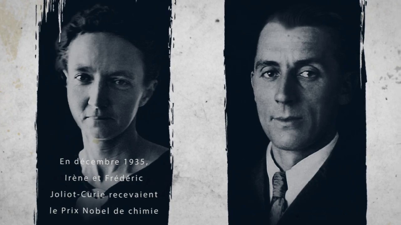 Ir&egrave;ne et Fr&eacute;d&eacute;ric Joliot-Curie, prix Nobel de chimie  - Teaser