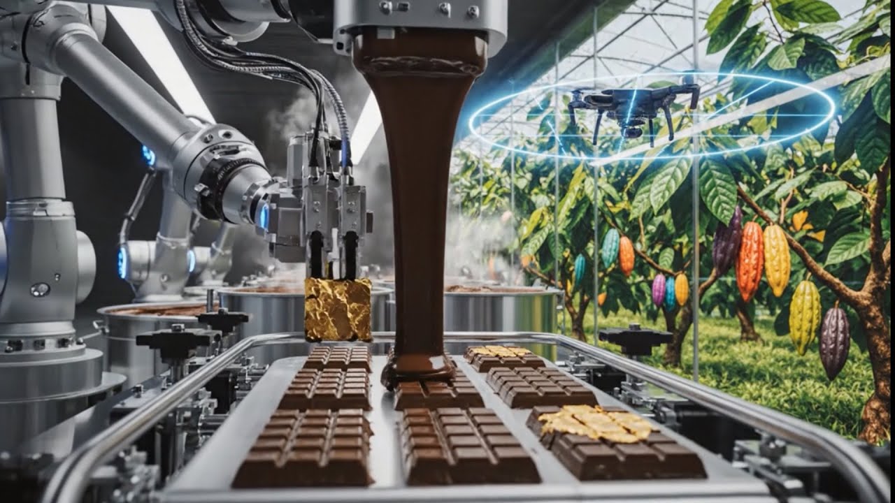 How Chocolate Is Made | Inside a Modern Chocolate Factory