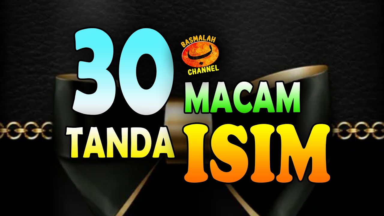 BELAJAR NAHWU - SHORROF : 30 Macam Ciri Kalimat Isim